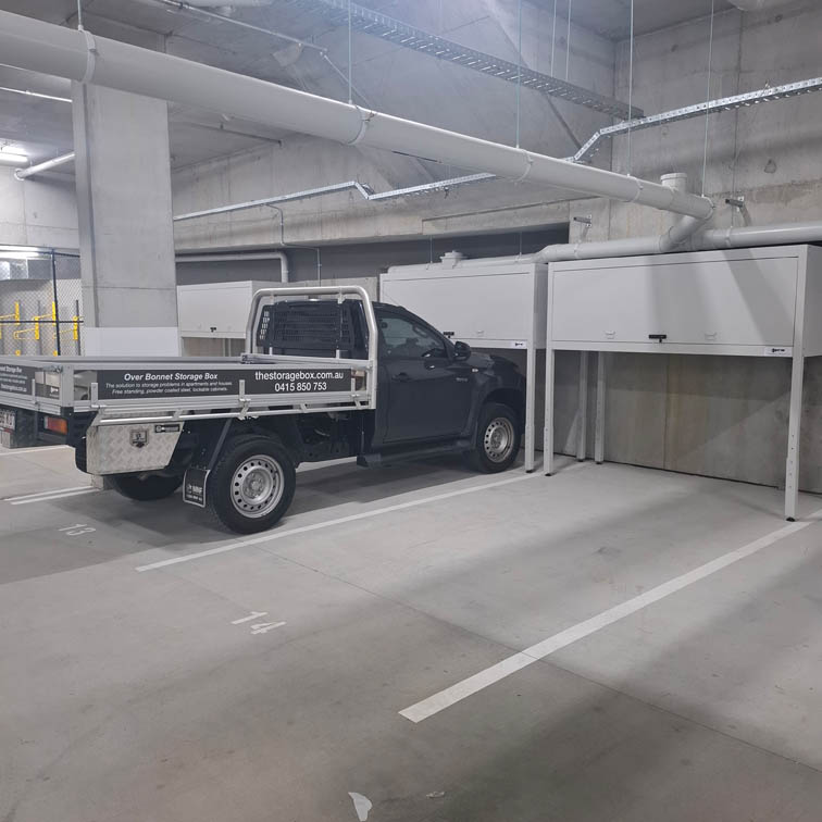 Large Over Bonnet Storage Box